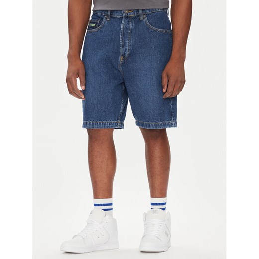 DC Szorty jeansowe Worker ADYDS03020 Niebieski Baggy Fit ze sklepu MODIVO w kategorii Spodenki męskie - zdjęcie 184562297
