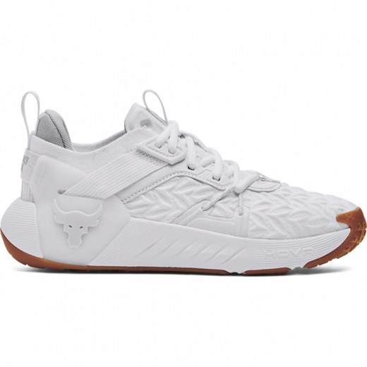Damskie buty treningowe Under Armour UA W Project Rock 6 - białe ze sklepu Sportstylestory.com w kategorii Buty sportowe damskie - zdjęcie 184563779