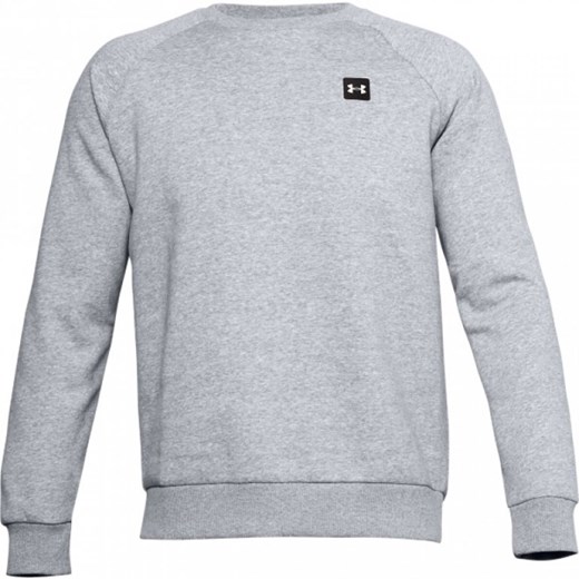 Męska bluza treningowa UNDER ARMOUR Rival Fleece Crew - szara Under Armour M okazyjna cena Sportstylestory.com