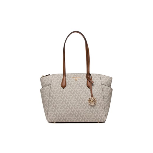 Torebka MICHAEL Michael Kors Marilyn 30S2G6AT2B Beżowy ze sklepu eobuwie.pl w kategorii Torby Shopper bag - zdjęcie 184564436