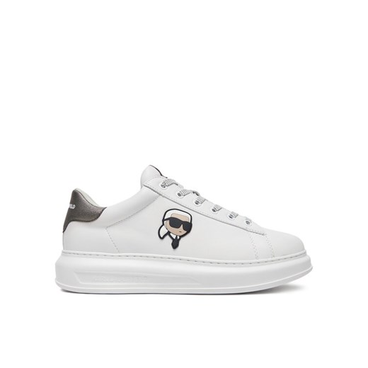 Sneakersy KARL LAGERFELD Kapri KL52531M Biały ze sklepu eobuwie.pl w kategorii Buty sportowe męskie - zdjęcie 184564457