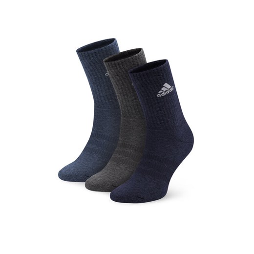 adidas Zestaw 3 par wysokich skarpet unisex IP2634 3-PACK Kolorowy ze sklepu MODIVO w kategorii Skarpetki damskie - zdjęcie 184565108