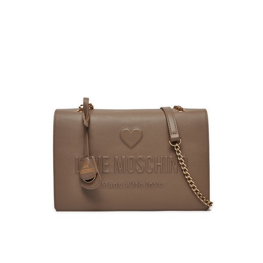 LOVE MOSCHINO Torebka JC4113PP1LL1020A Brązowy ze sklepu MODIVO w kategorii Torebki damskie - zdjęcie 184565137