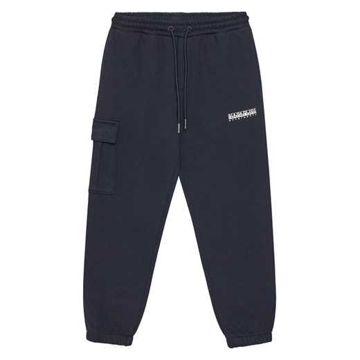Napapijri Spodnie dresowe M-Inot NP0A891G M Granatowy Regular Fit ze sklepu MODIVO w kategorii Spodnie chłopięce - zdjęcie 184565146
