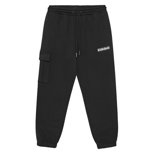 Napapijri Spodnie dresowe M-Inot NP0A891G M Czarny Regular Fit ze sklepu MODIVO w kategorii Spodnie chłopięce - zdjęcie 184565178