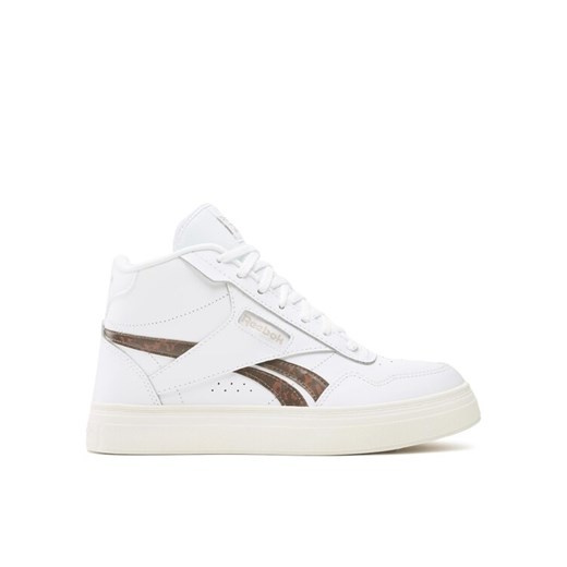 Reebok Sneakersy Court Adv Bold High GZ9612 Biały ze sklepu MODIVO w kategorii Buty sportowe damskie - zdjęcie 184565186