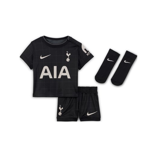 Trzyczęściowy strój piłkarski dla niemowląt i maluchów Nike Tottenham Hotspur Stadium 2025/26 (wersja wyjazdowa) – replika - Czerń ze sklepu Nike poland w kategorii Odzież dla niemowląt - zdjęcie 184566185