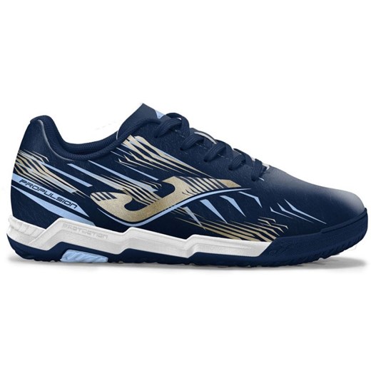 Buty piłkarskie Joma Propulsion 2503 Tf Jr PRJW2503TF granatowe ze sklepu ButyModne.pl w kategorii Buty sportowe dziecięce - zdjęcie 184566327