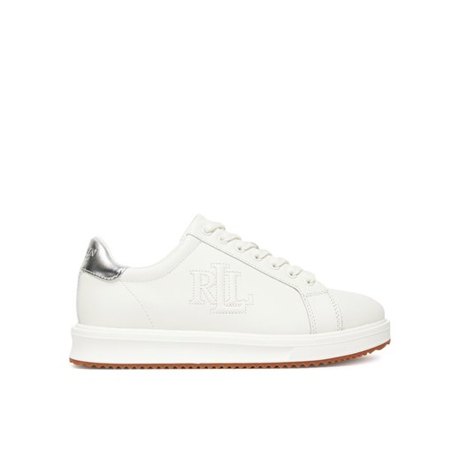 Sneakersy LAUREN RALPH LAUREN Ainsley Sk Ltl 802974379001 Biały ze sklepu eobuwie.pl w kategorii Buty sportowe damskie - zdjęcie 184566556