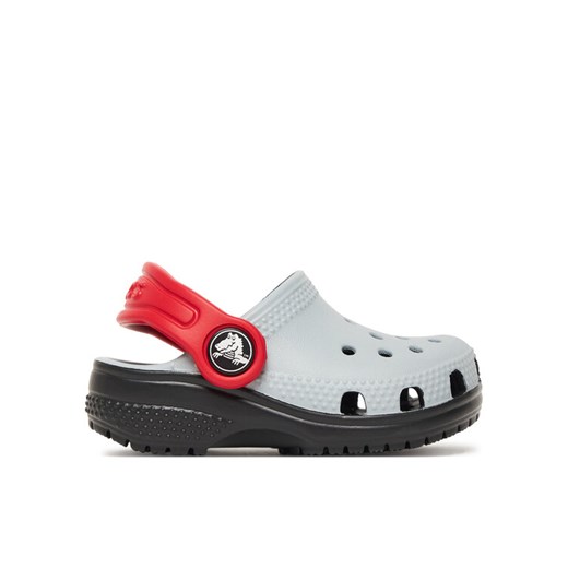 Klapki Crocs Toddler Retro Sport Classic Clog 211265 Szary ze sklepu eobuwie.pl w kategorii Klapki dziecięce - zdjęcie 184566586
