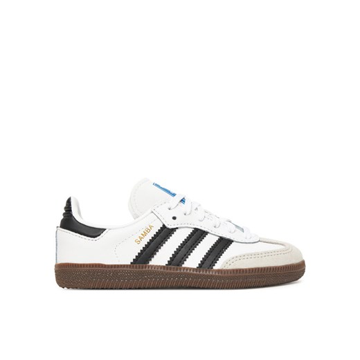 Sneakersy adidas Samba Og IE3677 Biały ze sklepu eobuwie.pl w kategorii Buty sportowe dziecięce - zdjęcie 184566636