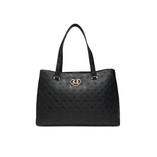 Torebka Guess Salinge Travel TWDP96 24024 Czarny ze sklepu eobuwie.pl w kategorii Torby Shopper bag - zdjęcie 184566676