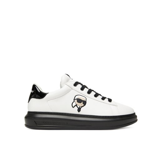 Sneakersy KARL LAGERFELD KL52530N Biały ze sklepu eobuwie.pl w kategorii Buty sportowe męskie - zdjęcie 184566679