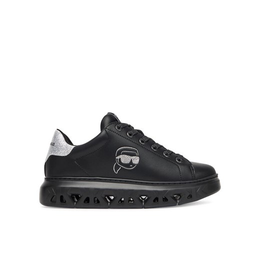 Sneakersy KARL LAGERFELD KL64525 Czarny ze sklepu eobuwie.pl w kategorii Buty sportowe damskie - zdjęcie 184566685