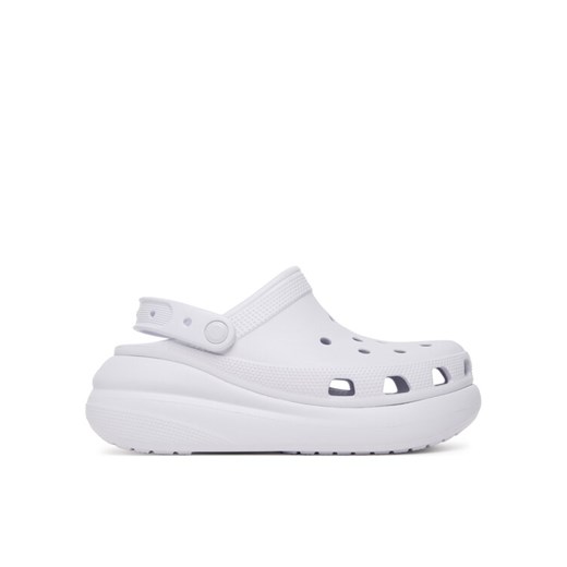 Klapki Crocs Classic Crush Clog 207521 Fioletowy ze sklepu eobuwie.pl w kategorii Klapki damskie - zdjęcie 184566737