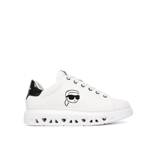 Sneakersy KARL LAGERFELD KL64525 Biały ze sklepu eobuwie.pl w kategorii Buty sportowe damskie - zdjęcie 184566747