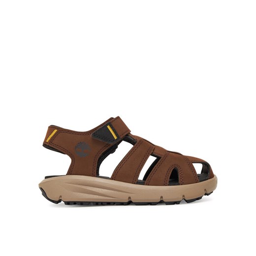 Sandały Timberland TB0A6C422421 Brązowy ze sklepu eobuwie.pl w kategorii Sandały dziecięce - zdjęcie 184566758