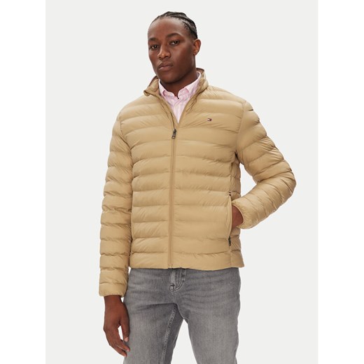 Tommy Hilfiger Kurtka przejściowa MW0MW37634 Beżowy Regular Fit ze sklepu MODIVO w kategorii Kurtki męskie - zdjęcie 184567897