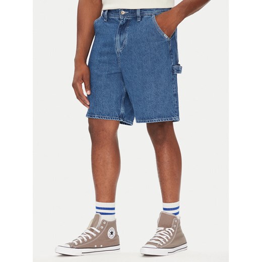 Element Szorty jeansowe Carpenter ELYDS00102 Niebieski Relaxed Fit ze sklepu MODIVO w kategorii Spodenki męskie - zdjęcie 184567926