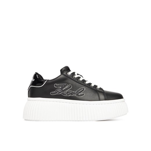 KARL LAGERFELD Sneakersy KL42311A Czarny ze sklepu MODIVO w kategorii Buty sportowe damskie - zdjęcie 184568016