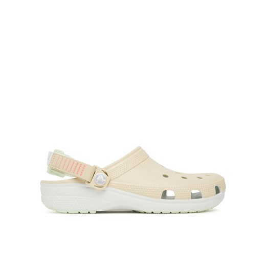 Crocs Klapki Classic Turbo Clog 211287 Beżowy ze sklepu MODIVO w kategorii Klapki męskie - zdjęcie 184568025