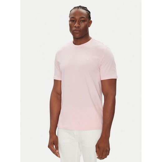 Calvin Klein Jeans T-Shirt LV040HM265 Różowy Regular Fit ze sklepu MODIVO w kategorii T-shirty męskie - zdjęcie 184568089
