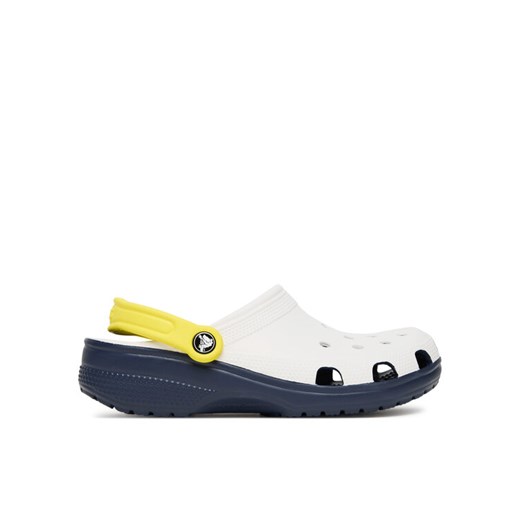 Crocs Klapki Retro Sport Classic Clog 211281 Biały ze sklepu MODIVO w kategorii Klapki męskie - zdjęcie 184568095