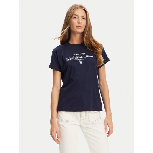 U.S. Polo Assn. T-Shirt WUP1363 Granatowy Regular Fit ze sklepu MODIVO w kategorii Bluzki damskie - zdjęcie 184568105