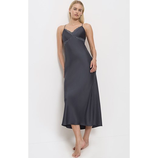 Triumph koszula nocna Silky Sensuality NDW 10221162-00DK, Kolor ciemny szary, Rozmiar 36, Triumph ze sklepu Primodo w kategorii Koszule nocne - zdjęcie 184569536