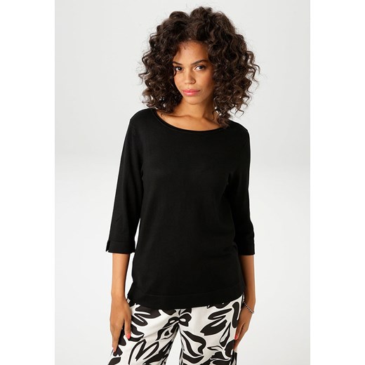 Aniston Sweter w kolorze czarnym Aniston 36 promocja Limango Polska
