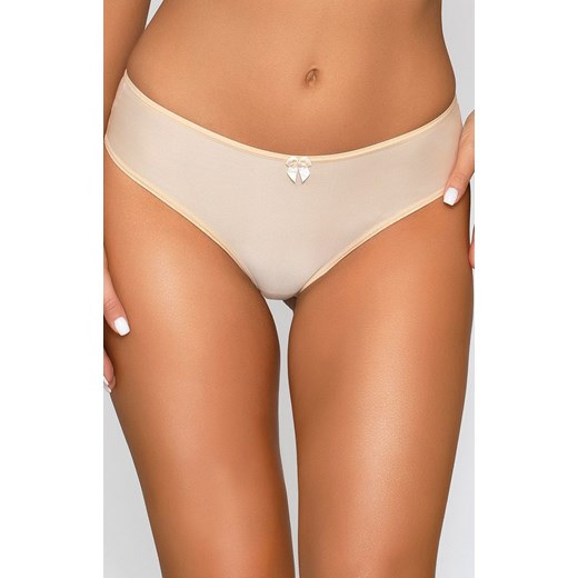 Beżowe stringi damskie Sylvie, Kolor beżowy, Rozmiar XL, PariPari Lingerie ze sklepu Intymna w kategorii Majtki damskie - zdjęcie 184570065