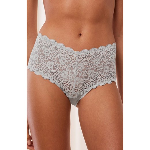 Triumph figi damskie koronkowe Amourette Maxi 10210675-7816, Kolor szary, Rozmiar 36, Triumph ze sklepu Intymna w kategorii Majtki damskie - zdjęcie 184570167