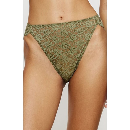 Triumph figi damskie Amourette Highleg Tai 10219109-7309, Kolor oliwkowy, Rozmiar 36, Triumph ze sklepu Intymna w kategorii Majtki damskie - zdjęcie 184570238