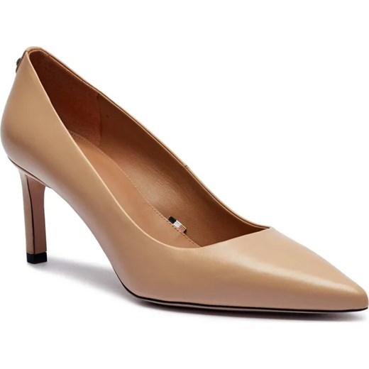 BOSS BLACK Skórzane szpilki Janet_Pump70_NA 39 wyprzedaż Gomez Fashion Store
