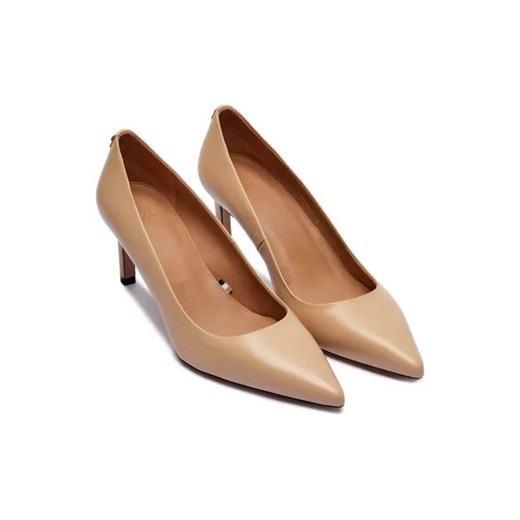 BOSS BLACK Skórzane szpilki Janet_Pump70_NA 39 promocyjna cena Gomez Fashion Store