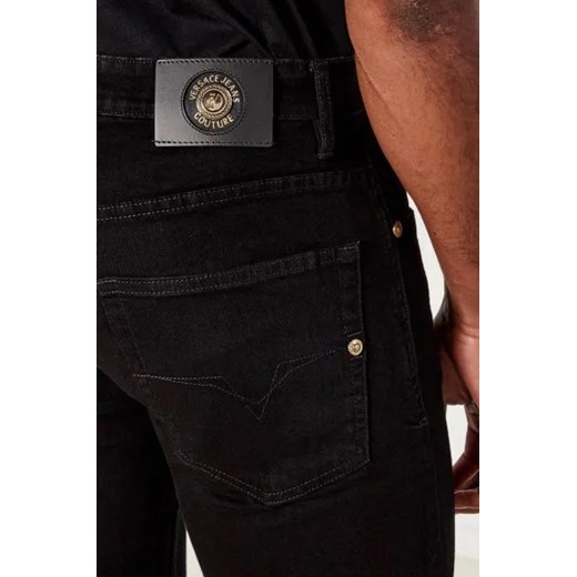 Spodnie męskie Versace Jeans z elastanu 