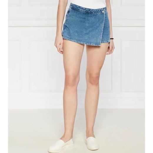 Calvin Klein Jeans Jeansowe szorty WRAP | Regular Fit ze sklepu Gomez Fashion Store w kategorii Szorty - zdjęcie 184570625