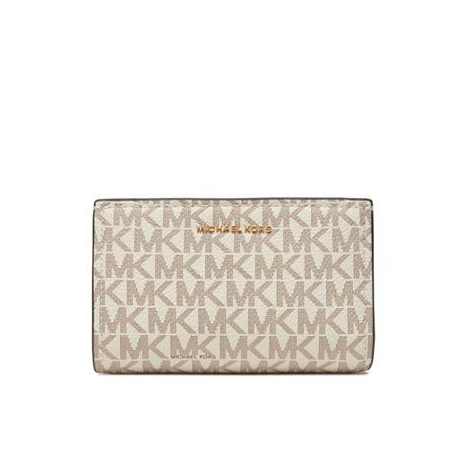 Duży Portfel Damski MICHAEL Michael Kors Bryant 32S5GYTZ2B Beżowy ze sklepu eobuwie.pl w kategorii Portfele damskie - zdjęcie 184570778