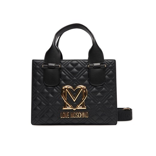 Torebka LOVE MOSCHINO JC4303PP0MK1200A Czarny ze sklepu eobuwie.pl w kategorii Torby Shopper bag - zdjęcie 184570859