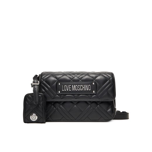 Torebka LOVE MOSCHINO JC4210PP0MLA000B Czarny ze sklepu eobuwie.pl w kategorii Listonoszki - zdjęcie 184570879