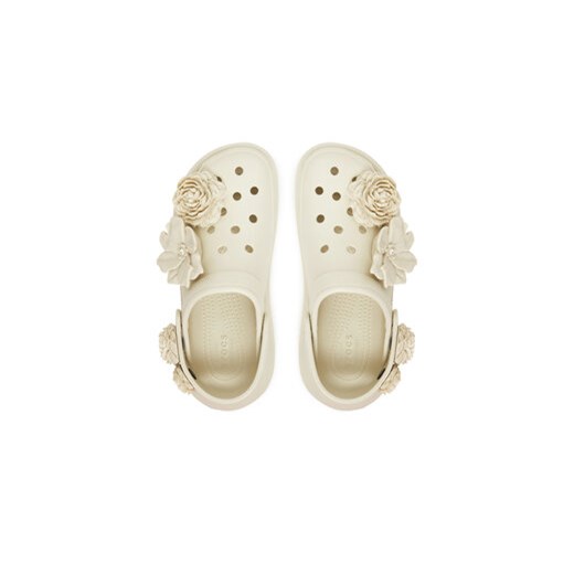 Klapki damskie Crocs bez zapięcia z gumy