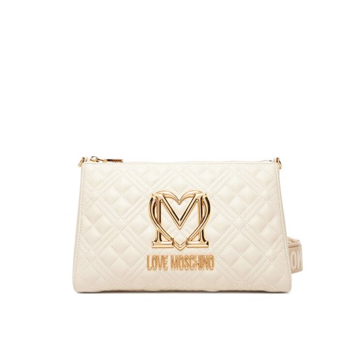 LOVE MOSCHINO Torebka JC4300PP0MK1211A Écru ze sklepu MODIVO w kategorii Listonoszki - zdjęcie 184571386