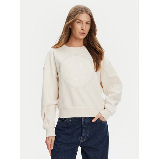 Guess Bluza W5YQ07 KB681 Écru Regular Fit ze sklepu MODIVO w kategorii Bluzy damskie - zdjęcie 184571418