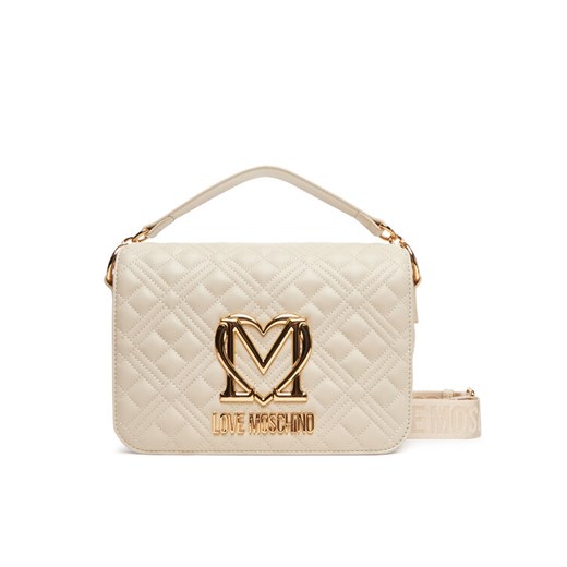 LOVE MOSCHINO Torebka JC4302PP0MK1211A Écru ze sklepu MODIVO w kategorii Listonoszki - zdjęcie 184571426