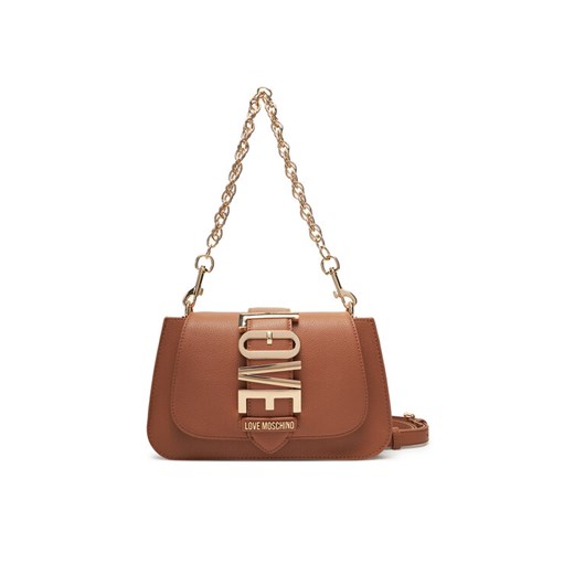 LOVE MOSCHINO Torebka JC4224PP0MKC0201 Brązowy ze sklepu MODIVO w kategorii Listonoszki - zdjęcie 184571438