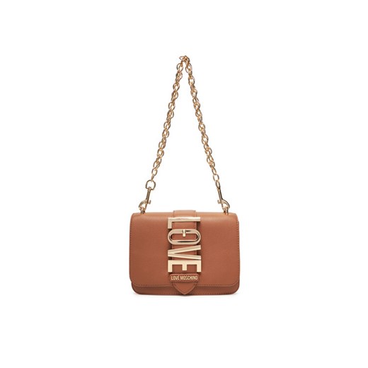 LOVE MOSCHINO Torebka JC4227PP0MKC0201 Brązowy ze sklepu MODIVO w kategorii Kopertówki - zdjęcie 184571516