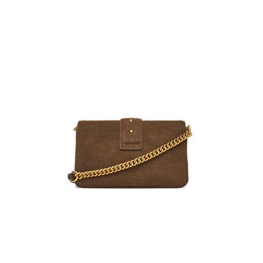 PINKO Torebka Love One Mini Slouchy Fl PE 25 PLTT 104340 A2CC Brązowy Pinko 00 MODIVO
