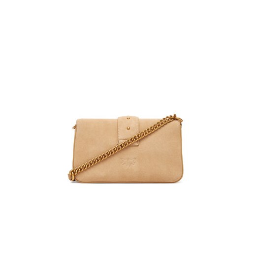 PINKO Torebka Love One Mini Slouchy Fl PE 25 PLTT 104340 A2CC Beżowy Pinko 00 MODIVO