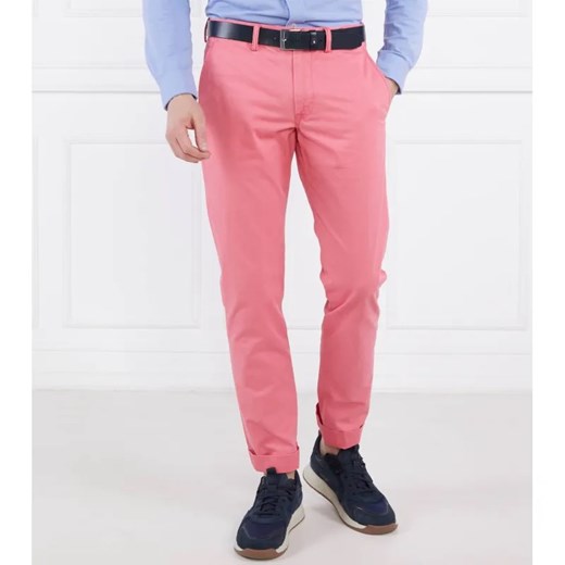 POLO RALPH LAUREN Spodnie chino Bedfort | Slim Fit | stretch ze sklepu Gomez Fashion Store w kategorii Spodnie męskie - zdjęcie 184573229