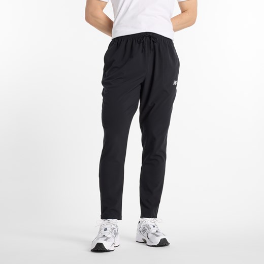 Spodnie męskie New Balance MP51904BK – czarne ze sklepu New Balance Poland w kategorii Spodnie męskie - zdjęcie 184573725